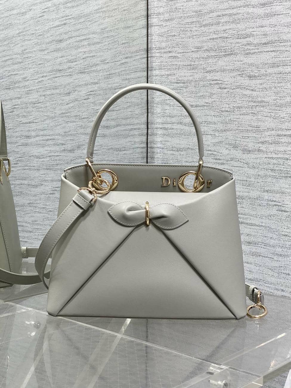 Bow Top Handle Bag 008